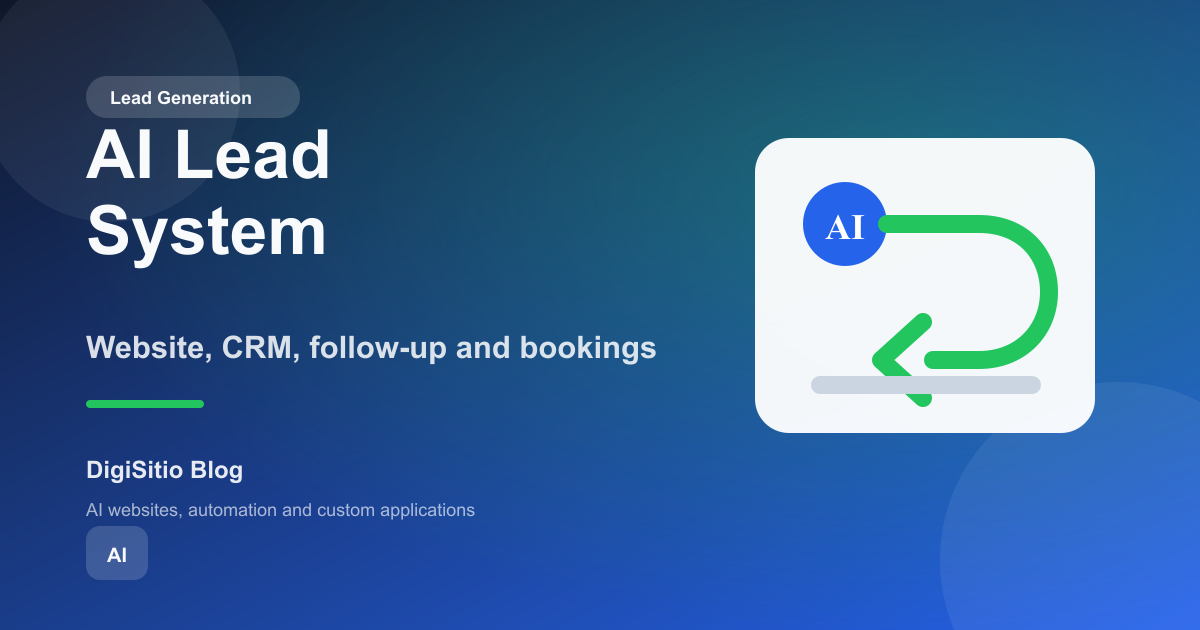 How AI Turns Your Website Into a Lead-Generating System